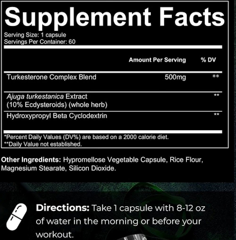 Enhanced Labs Phytoturk 60 Capsules|Mass For Life