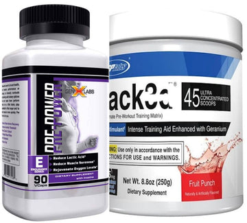 USP Labs Hardcore Pre-Workout - Fruit Punch FREE Pre-Powder