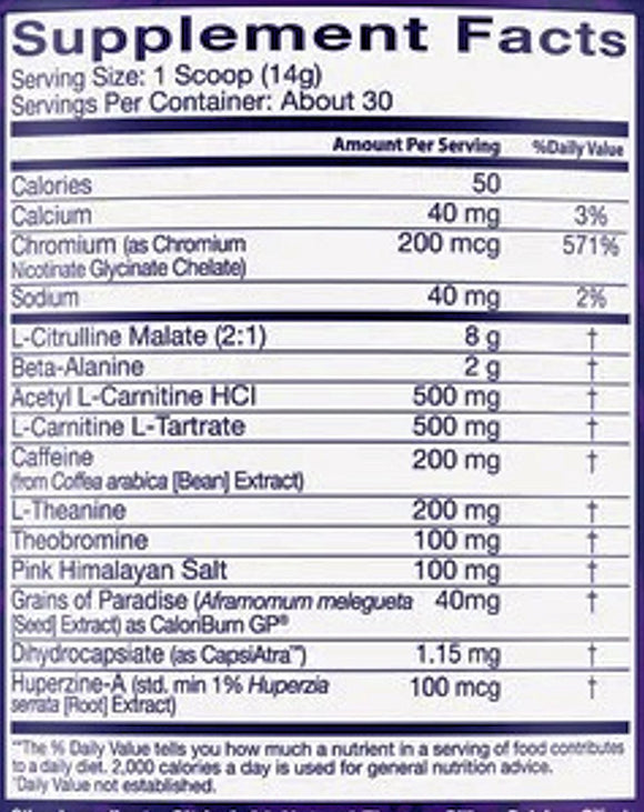 Alani Nu Pre-Workout+ Burn 30 Servings|Pre Workout|Mass For Life|