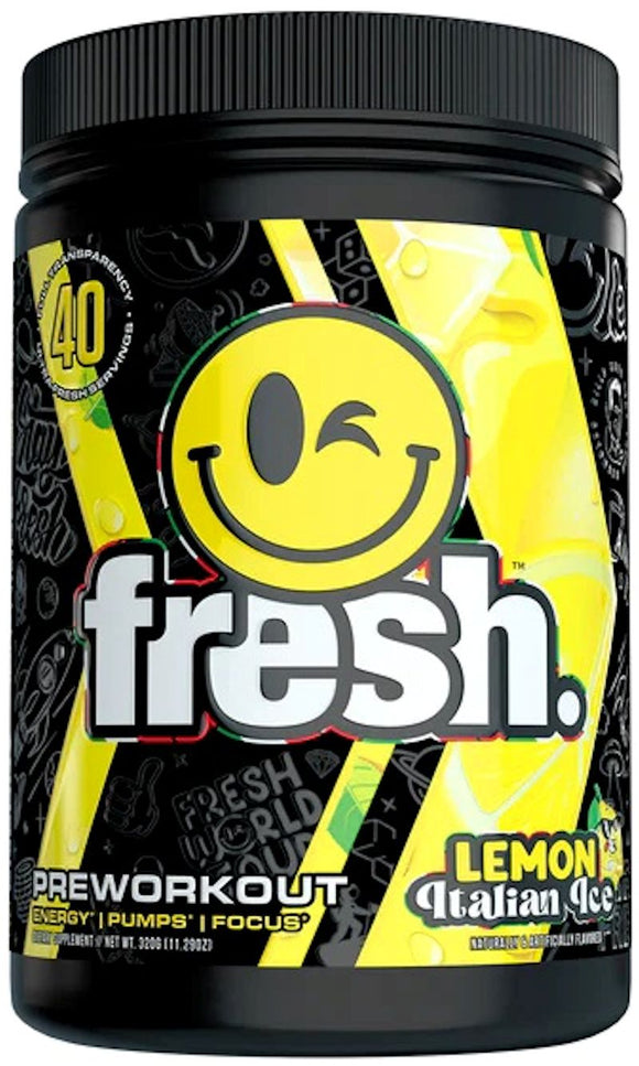 Fresh Supps Fresh Pre-Workout|Pre Workout|Mass For Life|