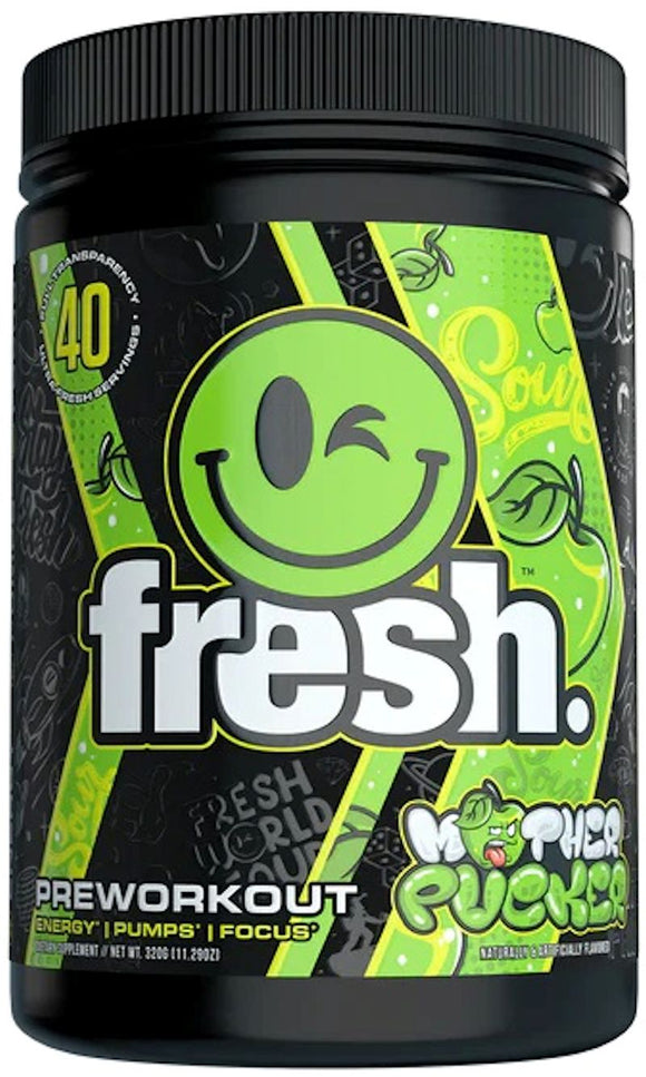 Fresh Supps Fresh Pre-Workout|Pre Workout|Mass For Life|