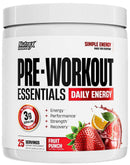 Nutrex Pre-Workout Essentials|Pre Workout|Mass For Life|