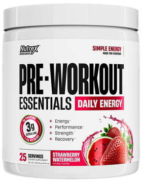Nutrex Pre-Workout Essentials|Pre Workout|Mass For Life|