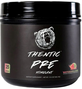 Thentic Pre Stimulant Pre-Workout Strawberry Kiwi|Pre-Workout|Mass For Life|