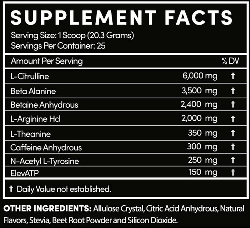 Thentic Pre Stimulant Pre-Workout Strawberry Kiwi|Pre-Workout|Mass For Life|