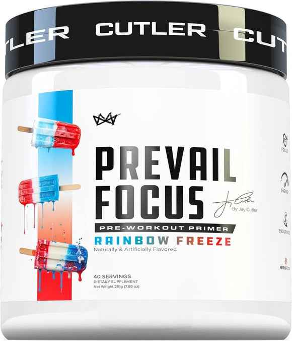 Cutler Prevail  | Pre Workout |  | Energy Stim | Nootropics Lazer Focus|Pre-Workout|Mass For Life|