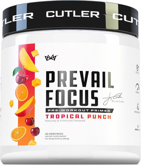Cutler Prevail  | Pre Workout |  | Energy Stim | Nootropics Lazer Focus|Pre-Workout|Mass For Life|