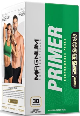 Magnum Nutraceuticals Primer Performance 30 Packs|Multi Vitamin|Mass For Life|