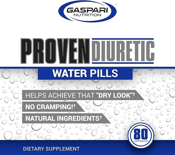 Gaspari Nutrition Proven Diuretic Water Pill|Diuretics|Mass For Life|