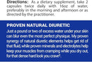 Gaspari Nutrition Proven Diuretic Water Pill|Diuretics|Mass For Life|