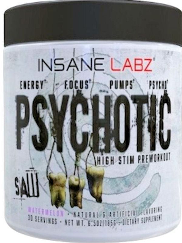 Insane Labz Psychotic Saw Pre workout pumps