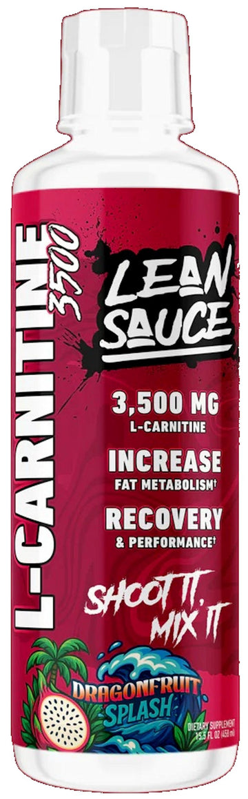 Pump Sauce Lean Sauce Liquid L-Carnitine 3500mg Dragon Fruit (Copy)|Fat Burner|Mass For Life|