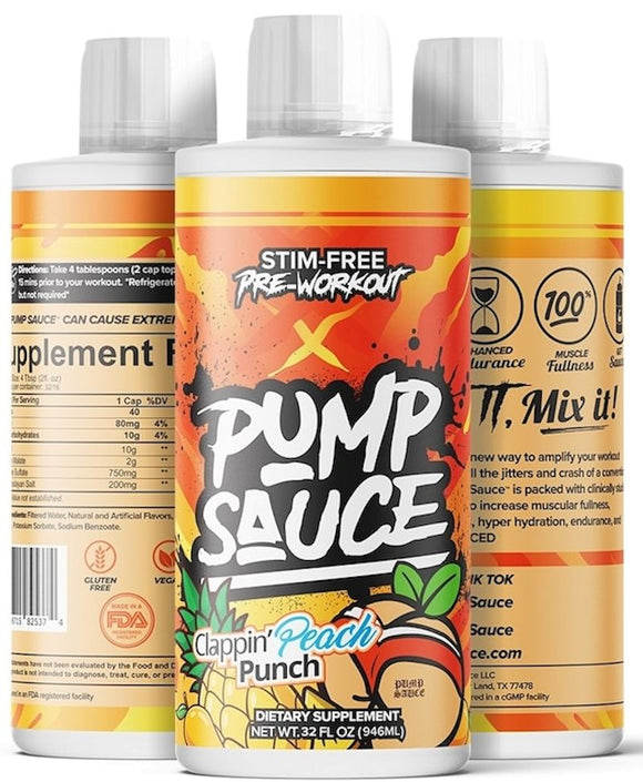 Pump Sauce Liquid Muscle Pump Agent|Muscle Pumps|Mass For Life|