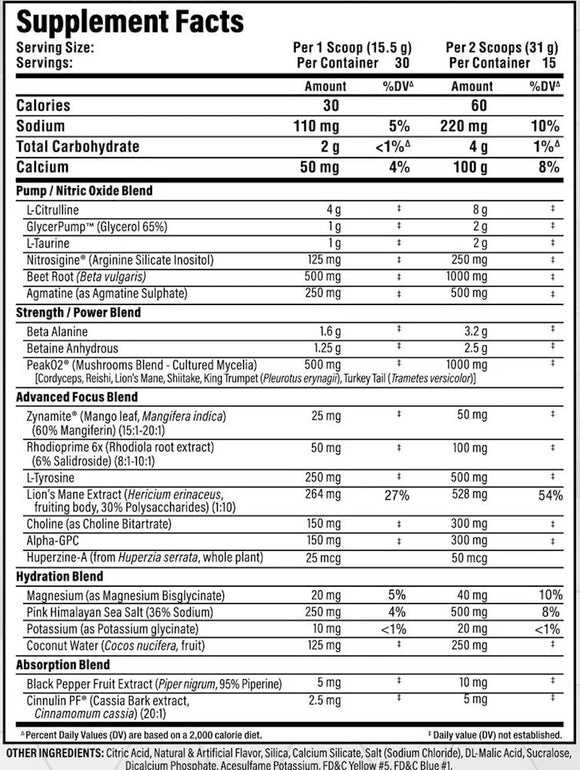 AllMax Impact Pump Xtreme Pre-Workout (Copy)|Muscle Pumps|Mass For Life|