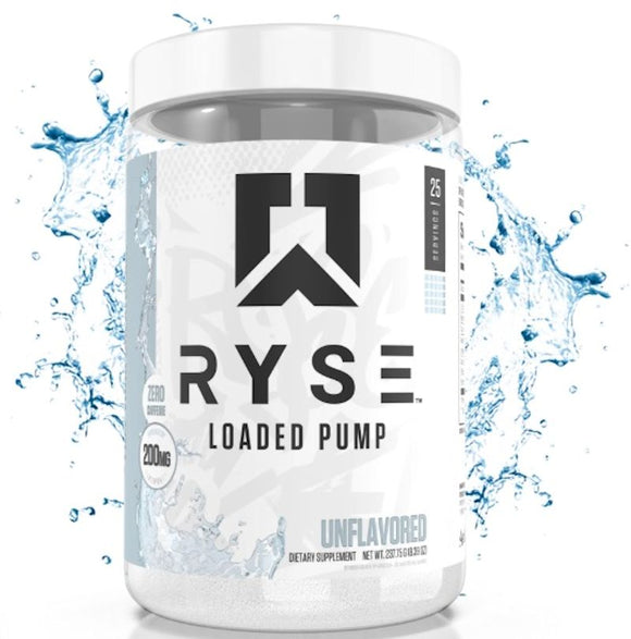 Ryse Supplements Pump Pre-Workout Muscle Pumps