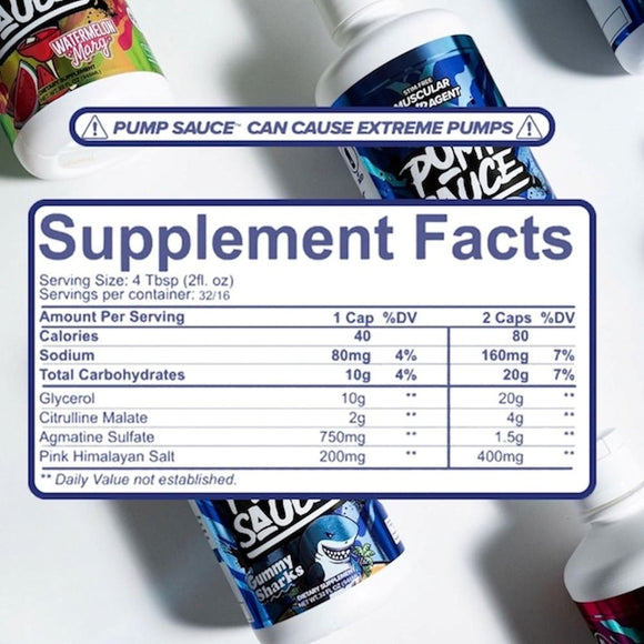 Pump Sauce Liquid Muscle Pump Agent|Muscle Pumps|Mass For Life|