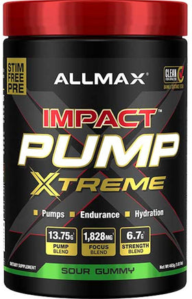 AllMax Impact Pump Xtreme Pre-Workout (Copy)|Muscle Pumps|Mass For Life|