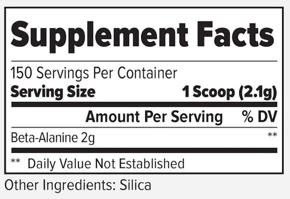 FinaFlex Pure Beta-Alanine Powder|Beta-alanine|Mass For Life|