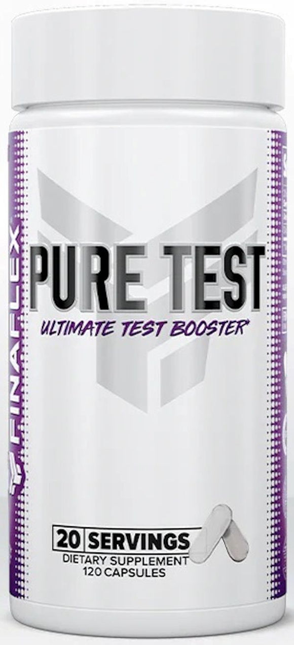 FinaFlex PURE TEST Ultimate Test Booster 120 Caps|Test Booster|Mass For Life|