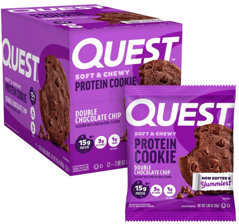 Quest Protein Cookie 12 Box|Mass For Life