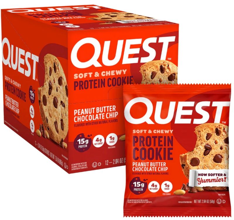 Quest Protein Cookie 12 Box|Mass For Life