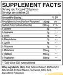 RAW Nutrition EAA Essential Amino Acids|BCAA|Mass For Life|