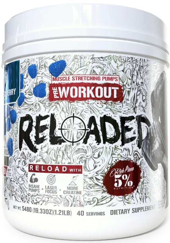5% Nutrition Reloaded Pre-Workout
