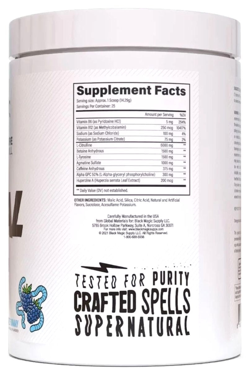 Black Magic Supply Ritual Pre-Workout|Mass For Life|Pre-Workout