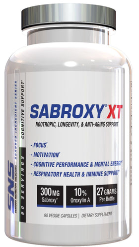 SNS Serious Nutrition Solutions Sabroxy XT (300 Mg per cap)|Memory|Mass For Life|