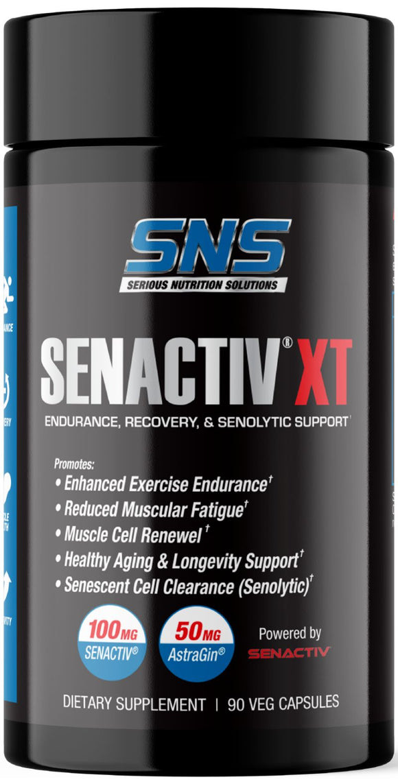 SNS Serious Nutrition Solutions Senactiv XT|Muscle Growth|Mass For Life|