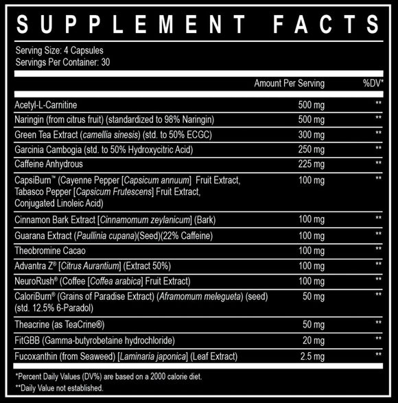 Enhanced Labs Shred|Fat Burner|Mass For Life|