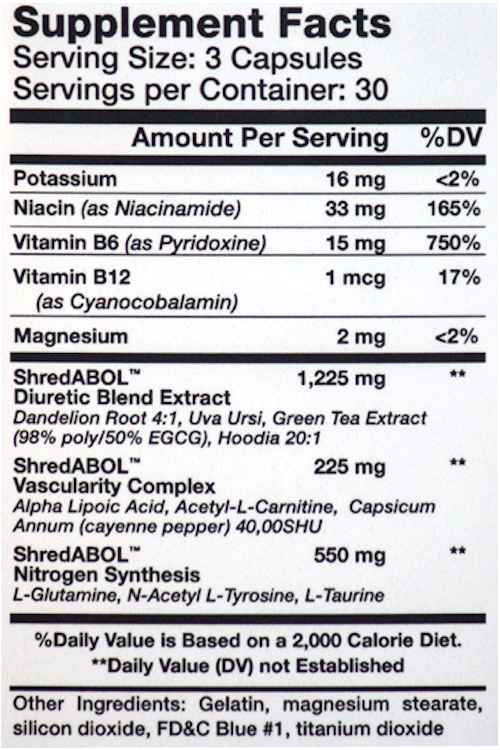 GenXLabs Lean 700 ShredAbol Fat Burner|Mass For Life|Weight loss