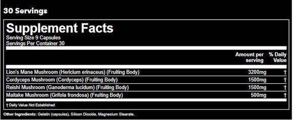Gorilla Mind Shroom|Memory|Mass For Life|