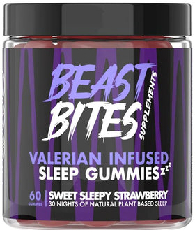 Beast Bites Sleep Gummies 60ct|Sleep Aid|Mass For Life|