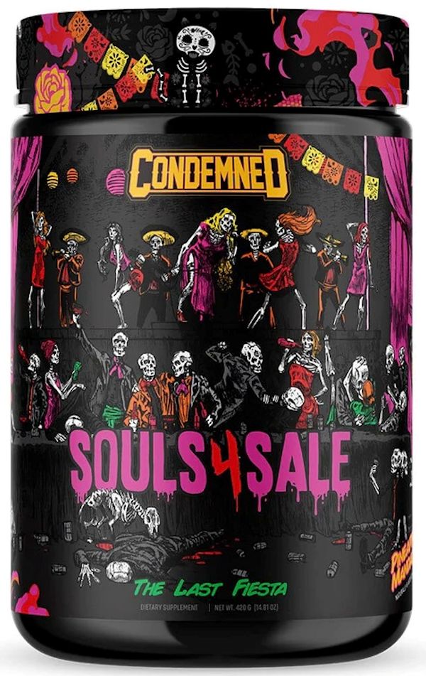 Condemned Labz Souls 4 Sale High Stim Pre Workout