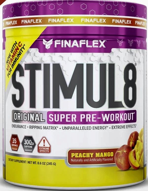 Finaflex Stimul8 hardcode Pre-Workout peach