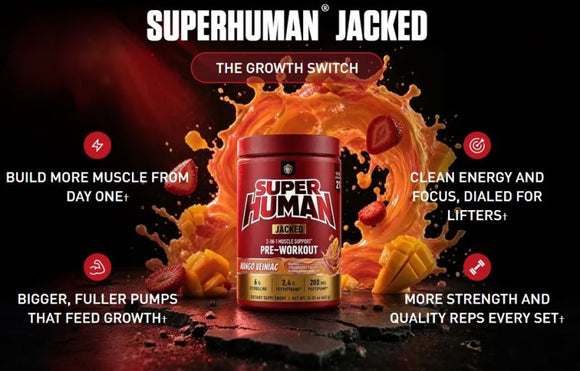Alpha Lion Superhuman Jacked Hardcore Pre-Workout