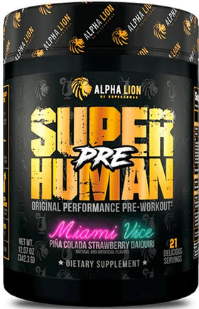 Alpha Lion SuperHuman Pre|Pre-Workout|Mass For Life|