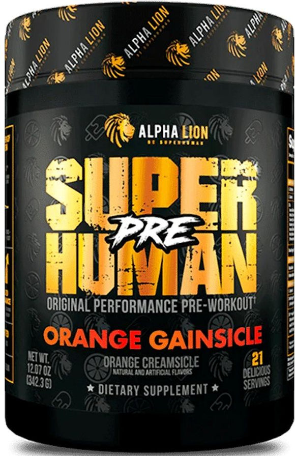 Alpha Lion SuperHuman Pre|Pre-Workout|Mass For Life|