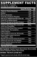 Cellucor Super Shred 60 Capsules|Fat Burner|Mass For Life|