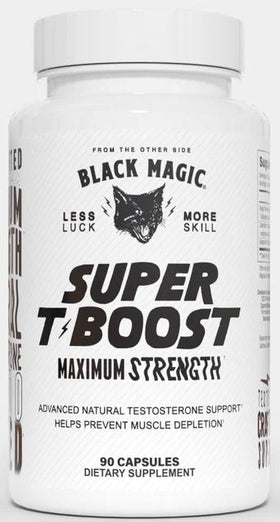 Black Magic Supply Super T Boost Maximum Strength 90 Capsules|Test Booster|Mass For Life|