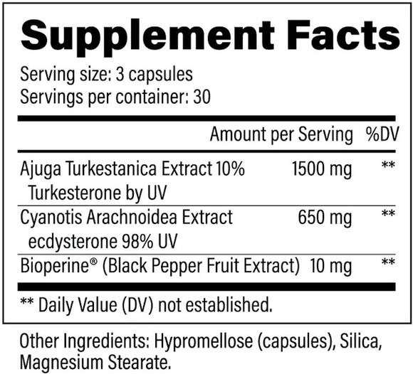 Black Magic Supply Super T Boost Maximum Strength 90 Capsules|Test Booster|Mass For Life|