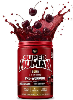Alpha Lion Superhuman Burn Thermogenic Formula Blazeberry|Pre-Workout|Mass For Life|