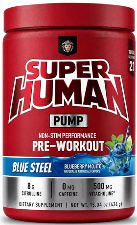Alpha Lion SUPERHUMAN Pump – Stimulant-Free Pre-Workout
