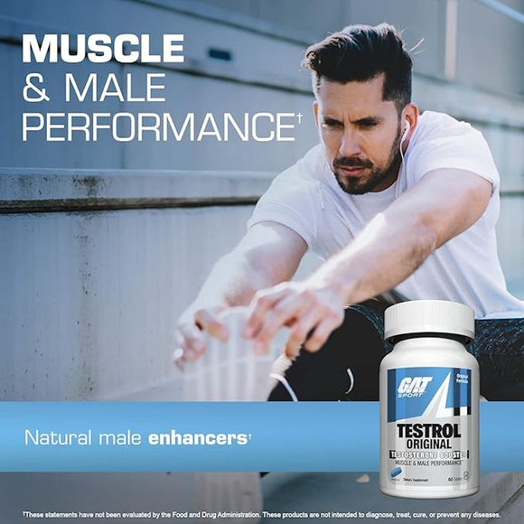 GAT Sport Testrol Original 60 Tabs|Test Booster|Mass For Life|