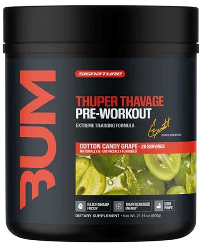 Raw Nutrition BUM Thuper Thavage Pre-Workout|Pre Workout|Mass For Life|