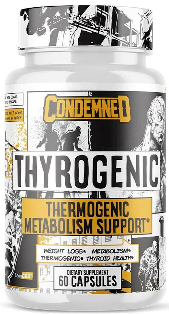 Condemned Labz Thyrogenic Thermogenic|Fat Burner|Mass For Life|