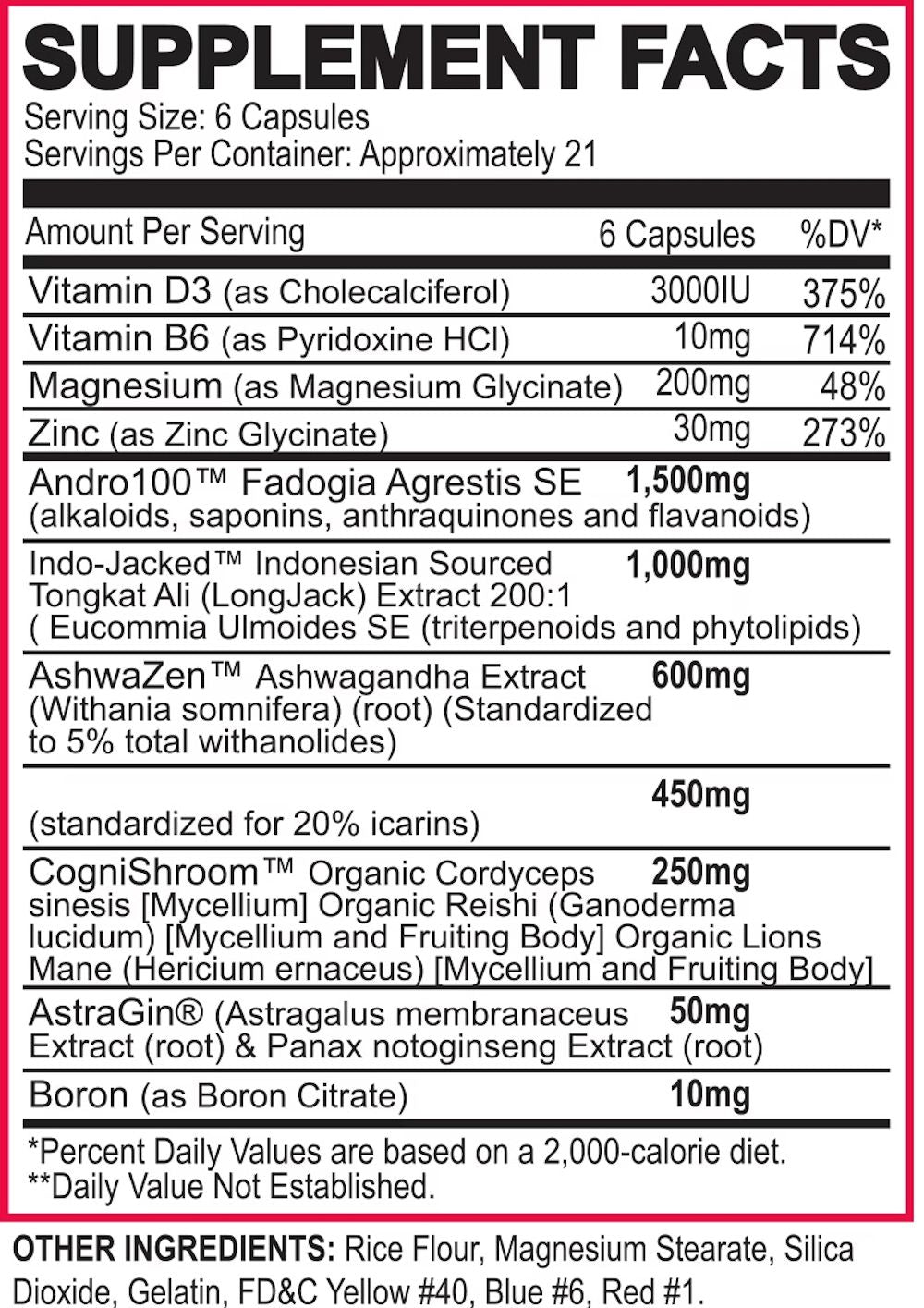 Man Sports Tomidex 126 Capsules|Mass For Life