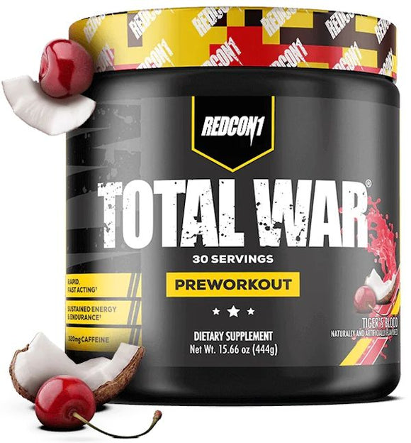 RedCon1 Total War Pre-Workout 30 servings|Pre-Workout|Mass For Life|