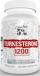 5% Nutrition Turkesterone 1200|Test Booster|Mass For Life|
